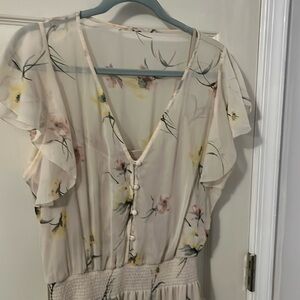 White House Black Market Floral Dress